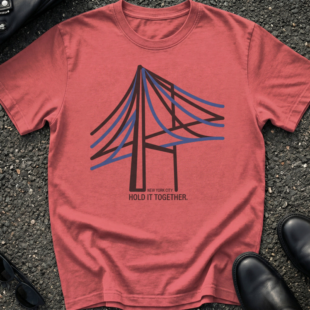 Bridge Cables Abstract T-Shirt