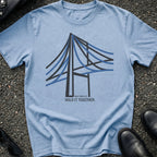 Bridge Cables Abstract T-Shirt