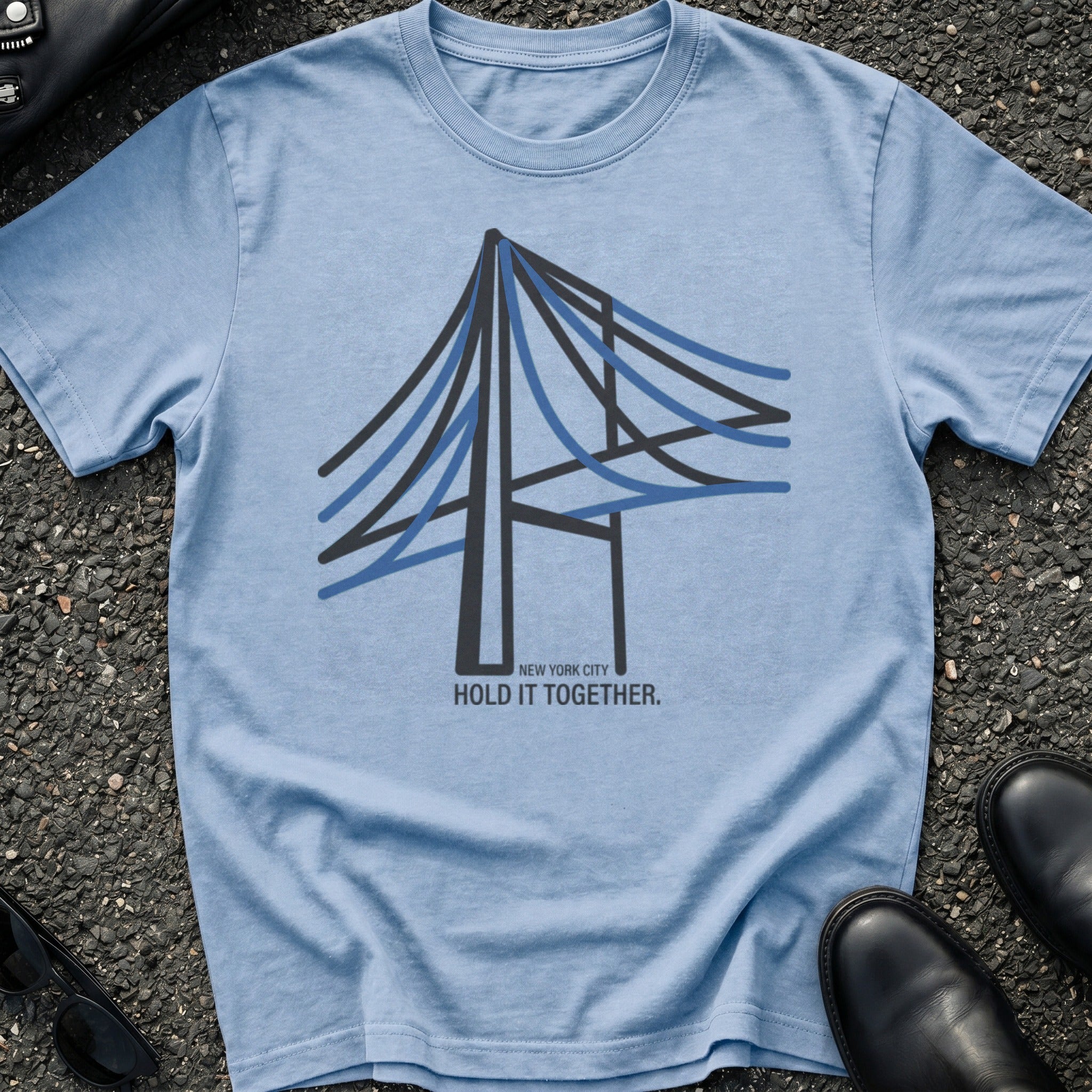 Bridge Cables Abstract T-Shirt