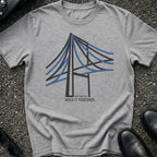 Bridge Cables Abstract T-Shirt