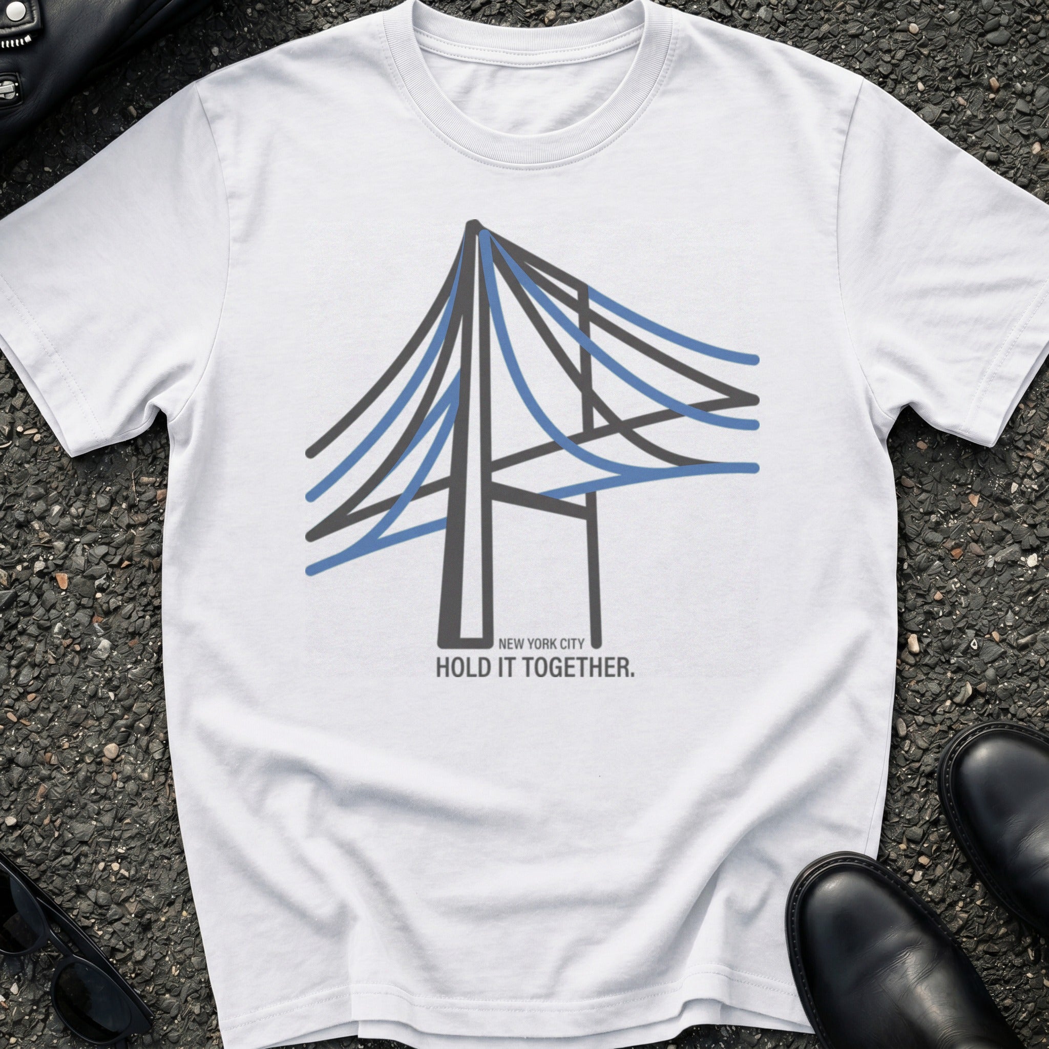 Bridge Cables Abstract T-Shirt