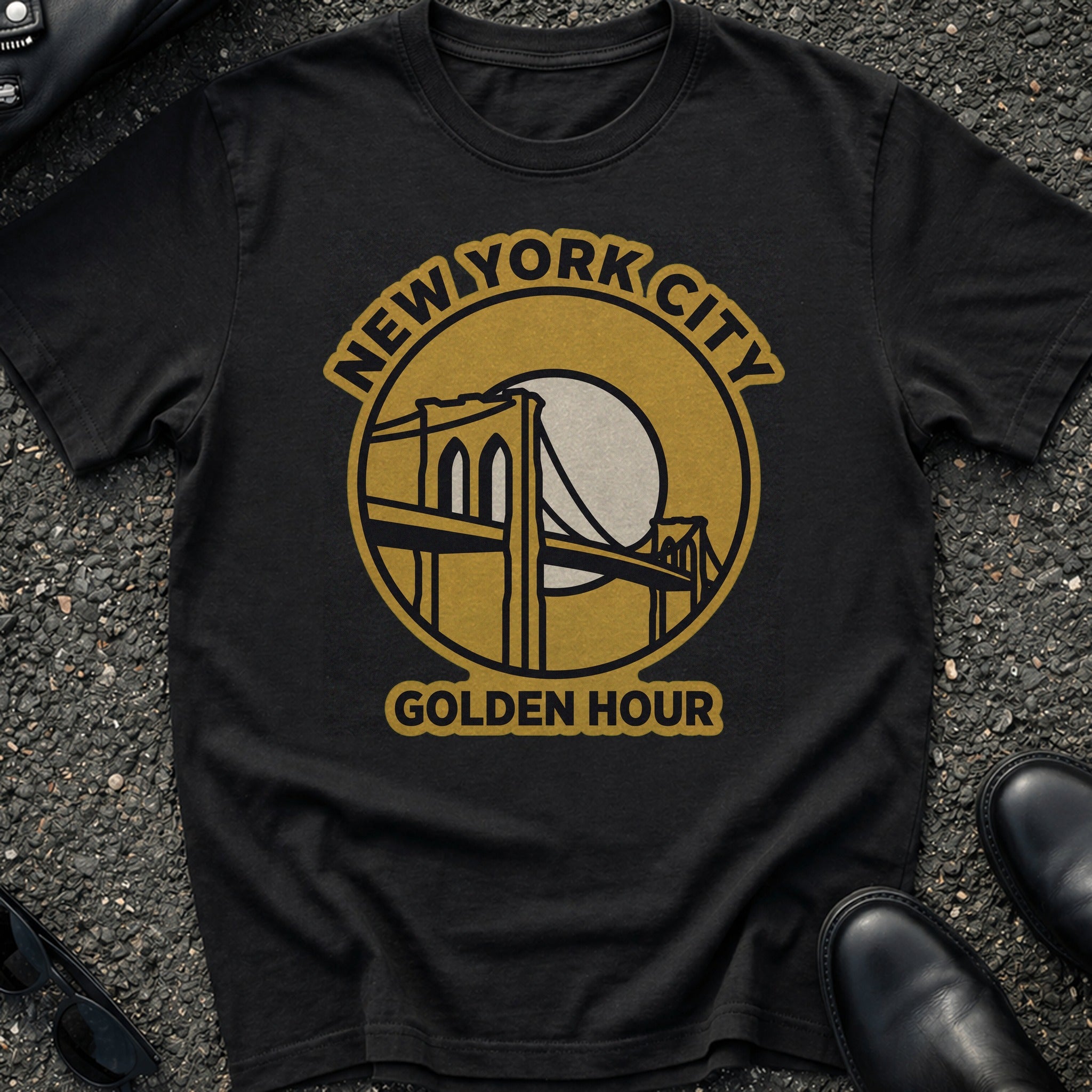 Bridge Silhouette Sun T-Shirt