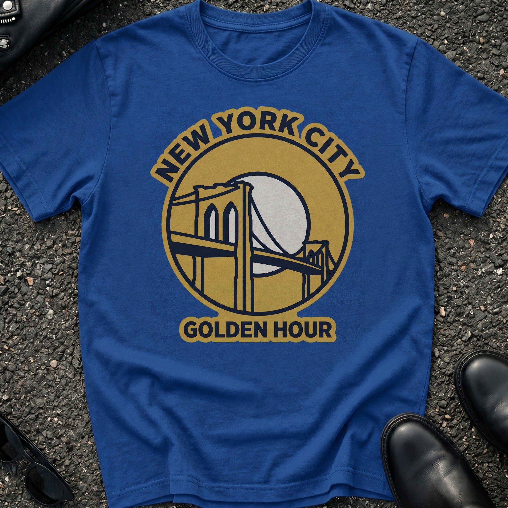 Bridge Silhouette Sun T-Shirt
