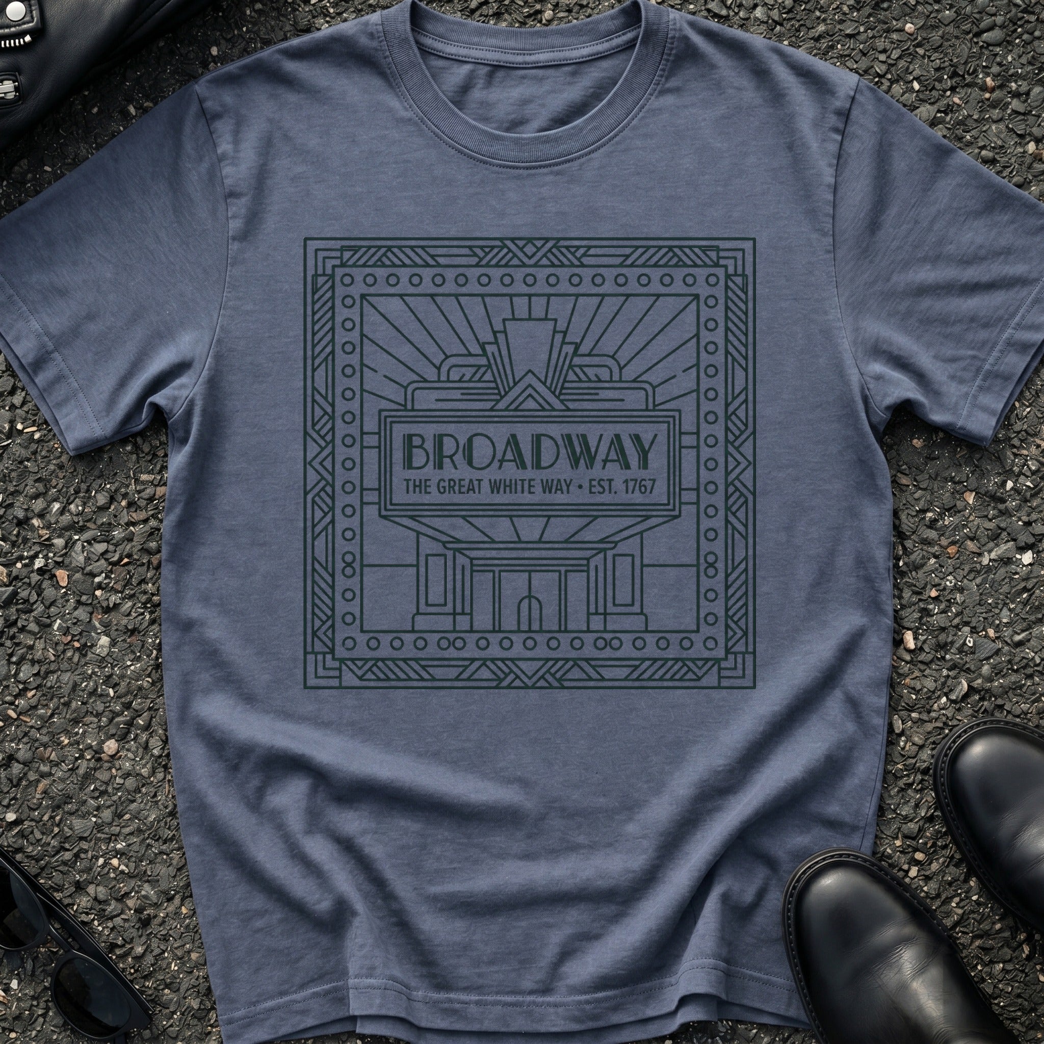 Broadway Great White Way T-Shirt