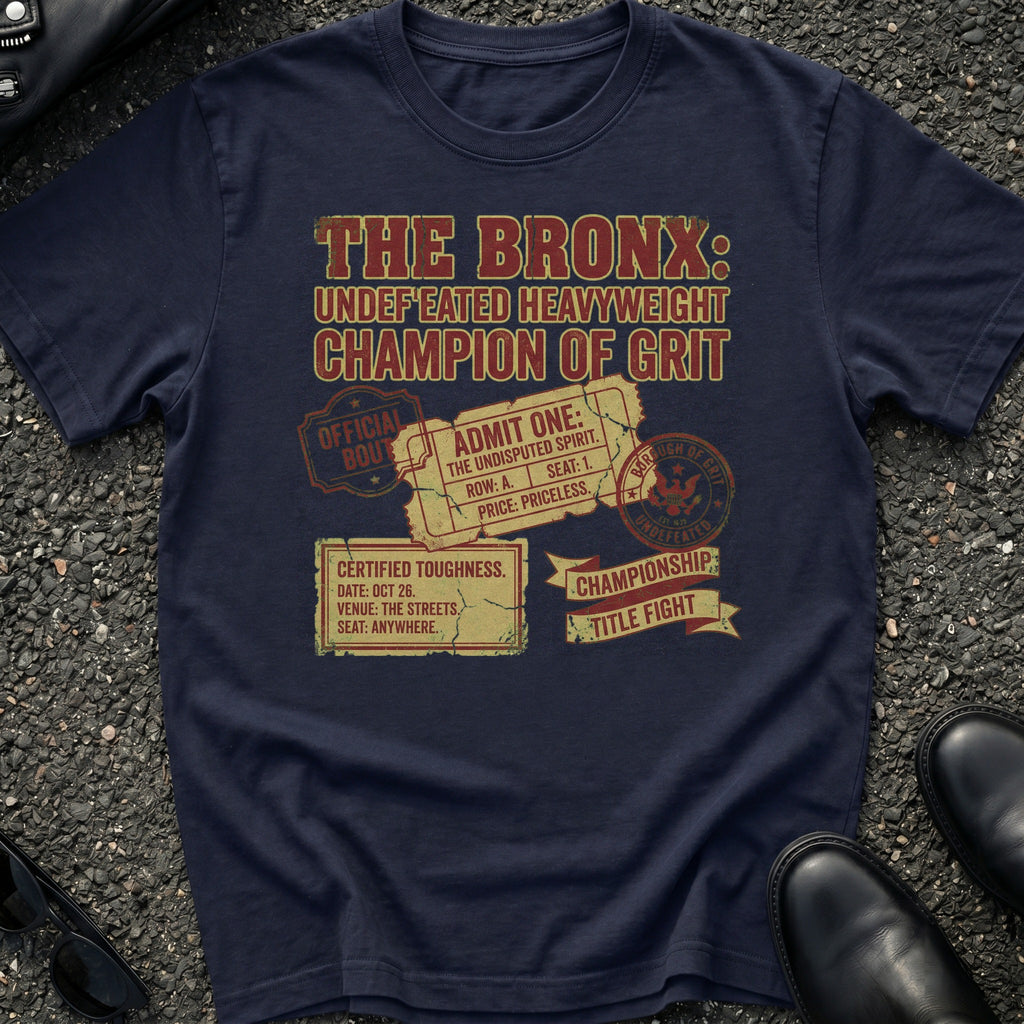 Bronx Undefeated Heavyweight T-Shirt