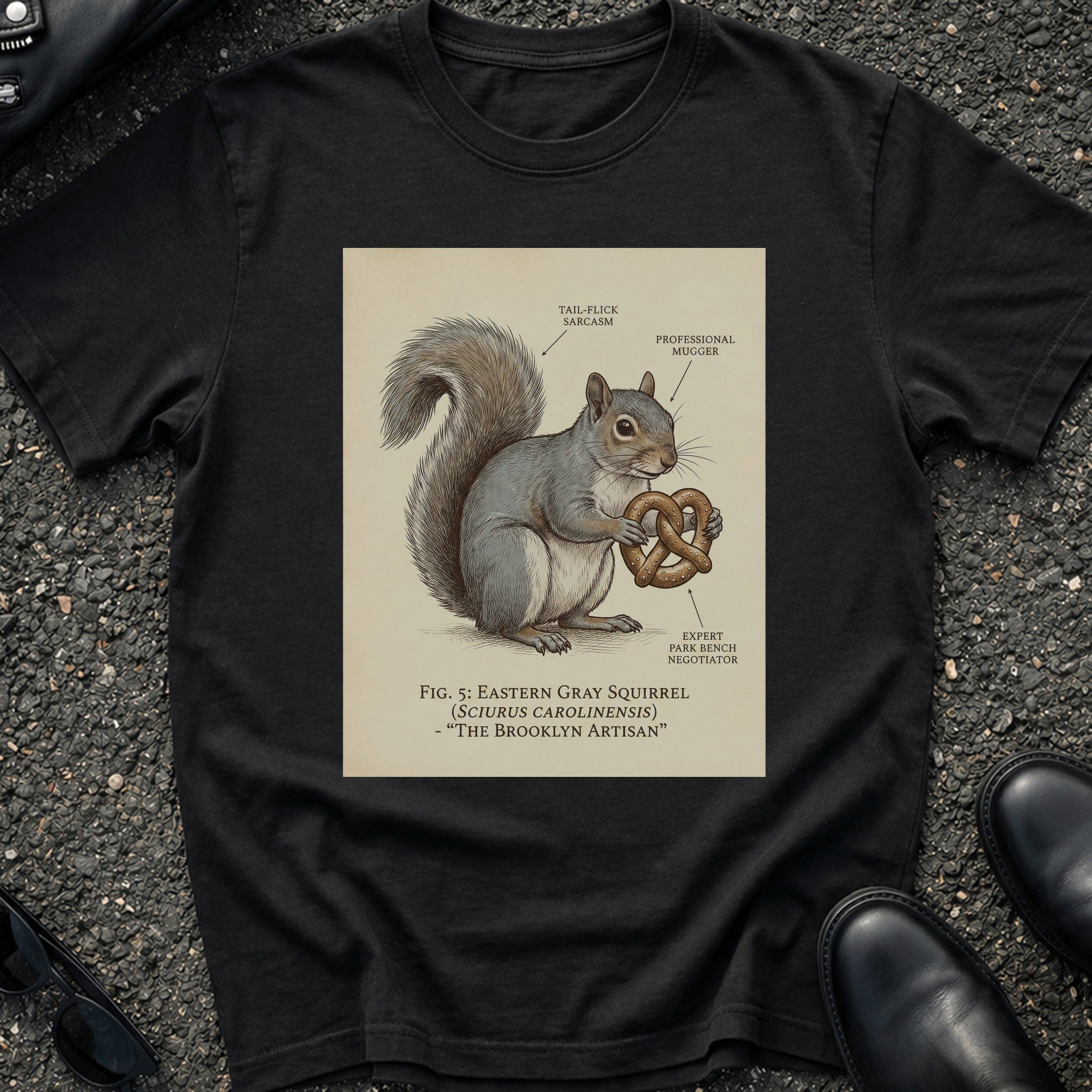 Brooklyn Artisan Squirrel T-Shirt