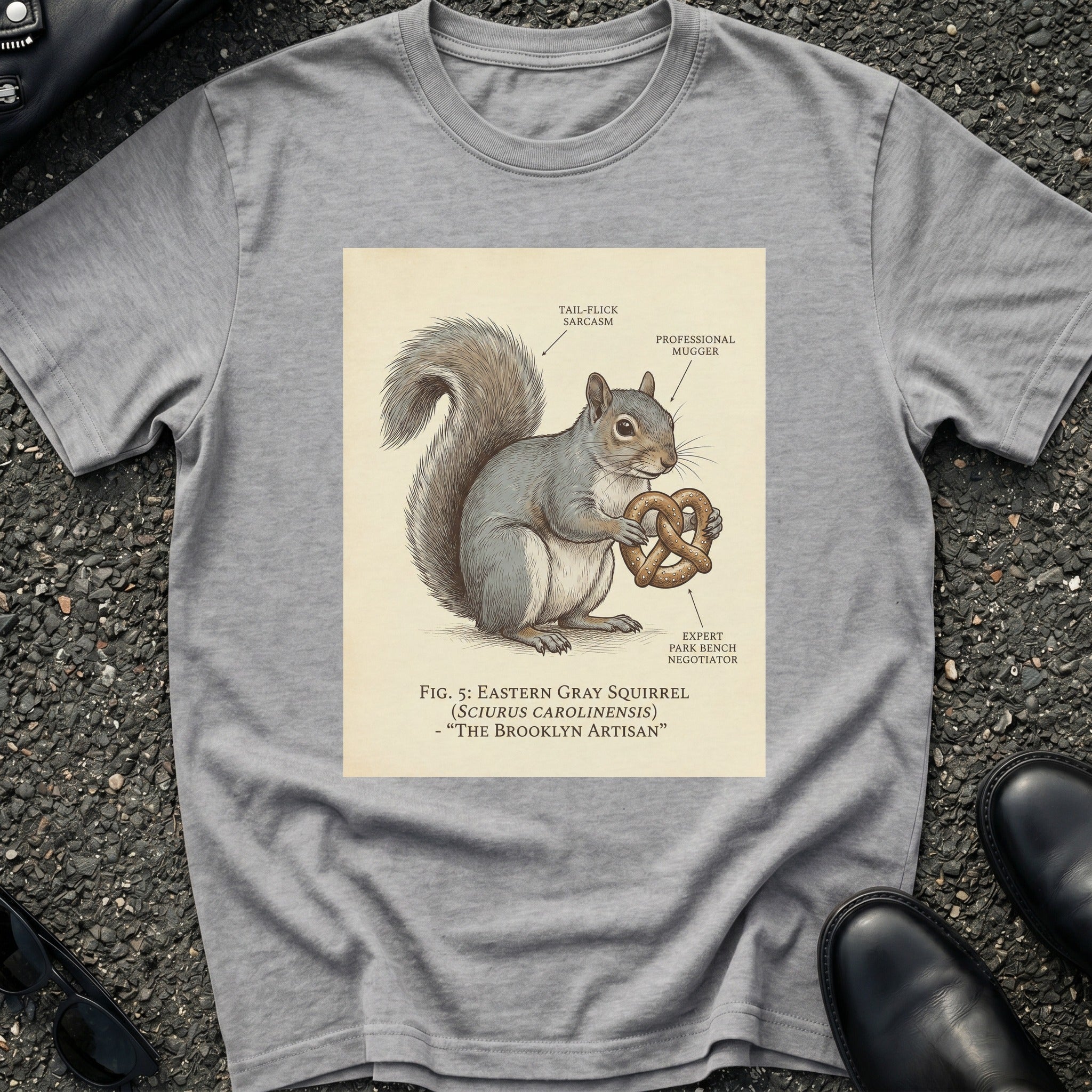 Brooklyn Artisan Squirrel T-Shirt