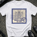 Brooklyn Bridge Stamp T-Shirt