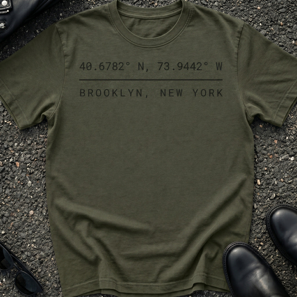 Brooklyn Coordinates T-Shirt