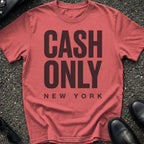 Cash Only Type T-Shirt
