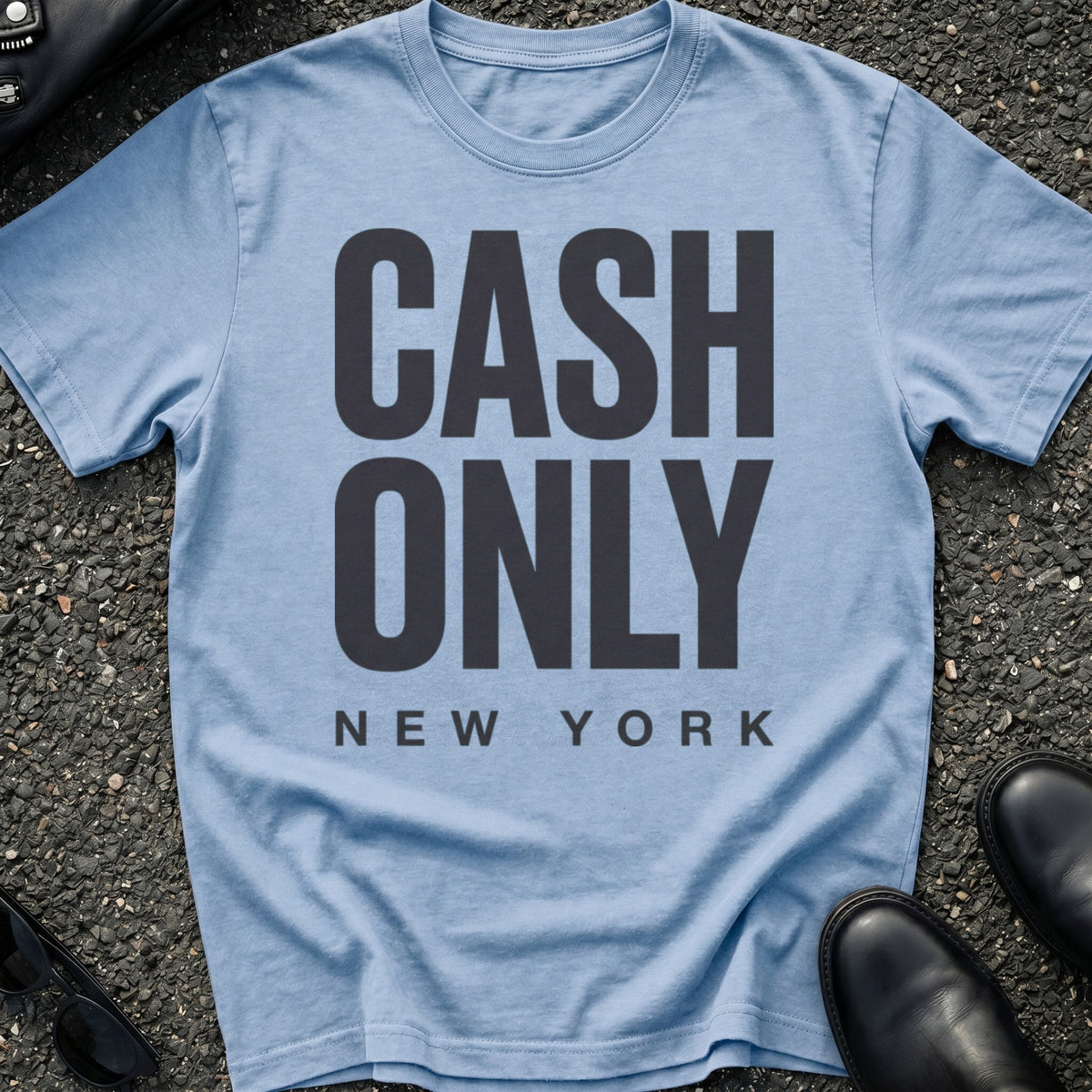 Cash Only Type T-Shirt