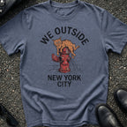 Cat on Hydrant T-Shirt