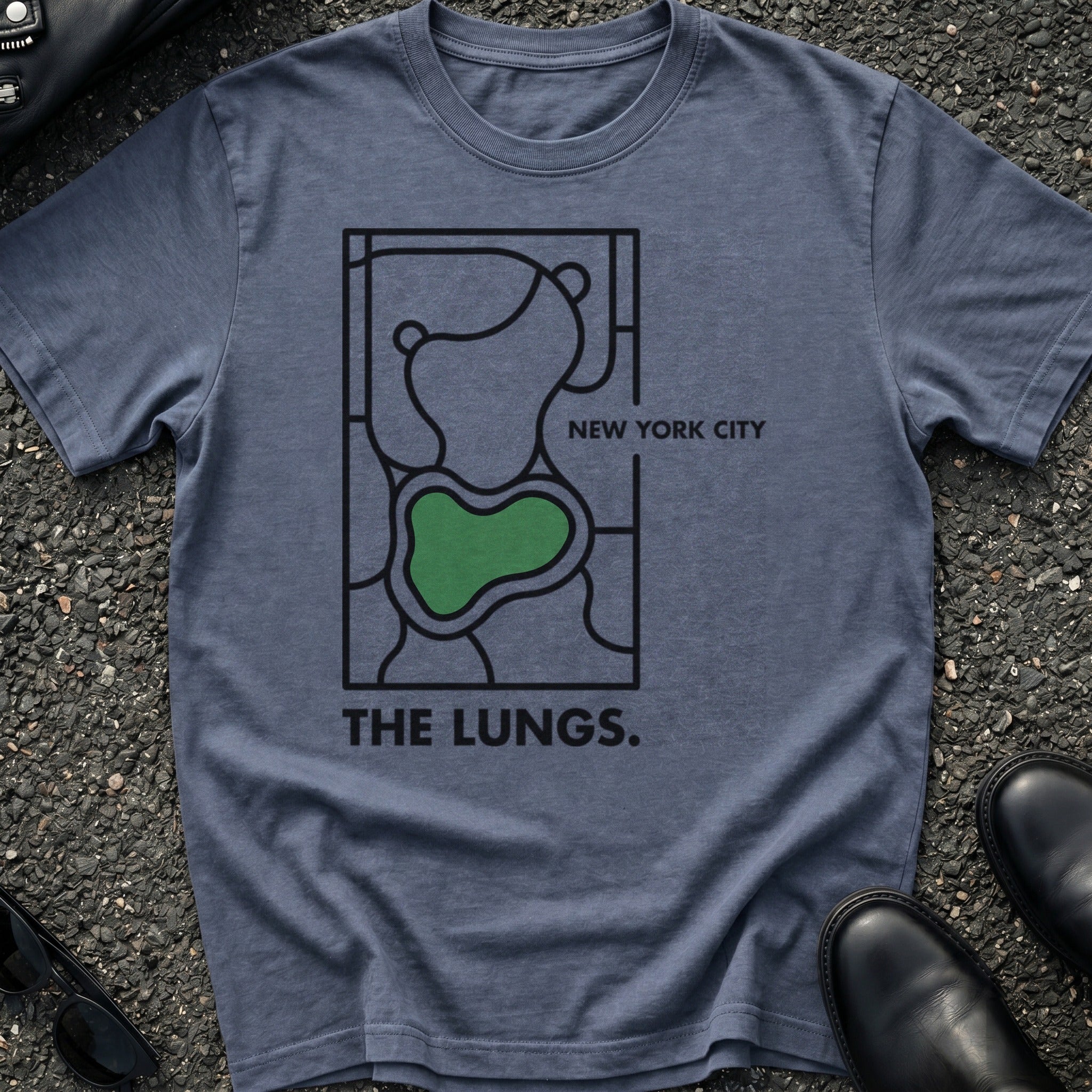 Central Park Map T-Shirt