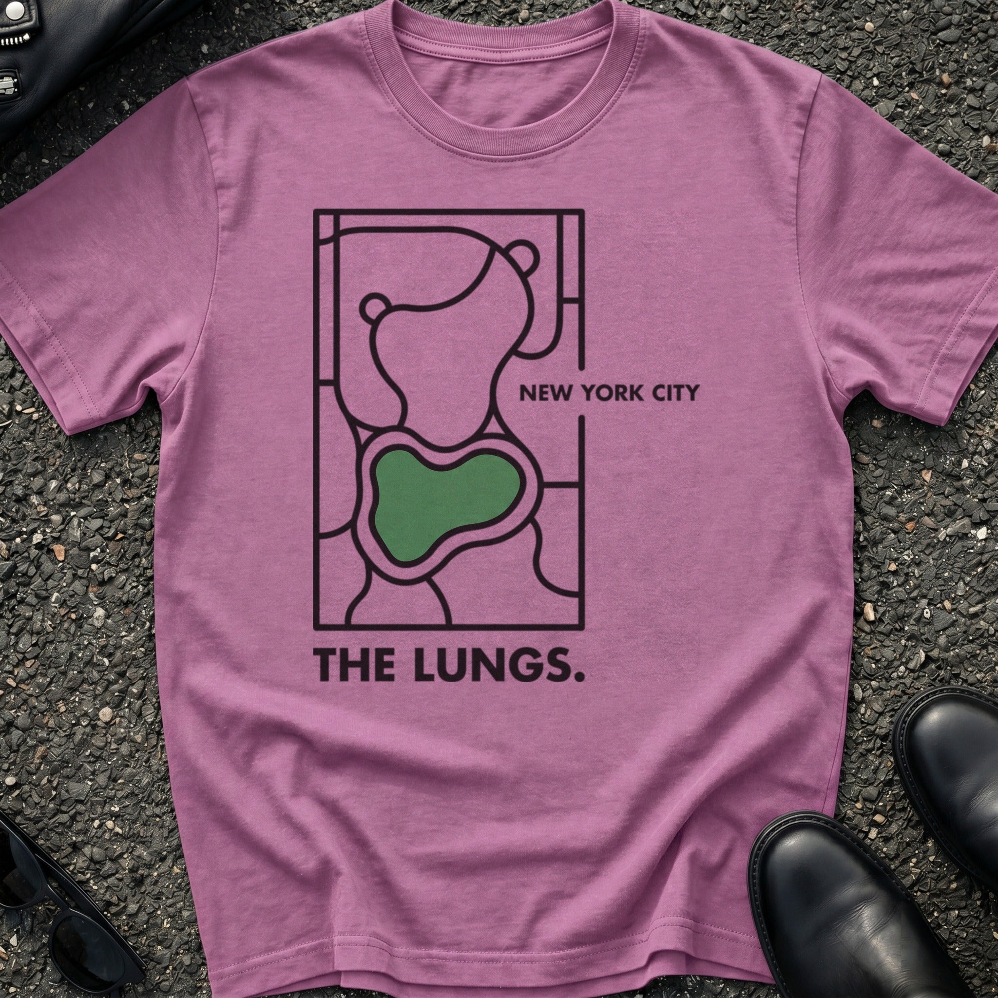 Central Park Map T-Shirt