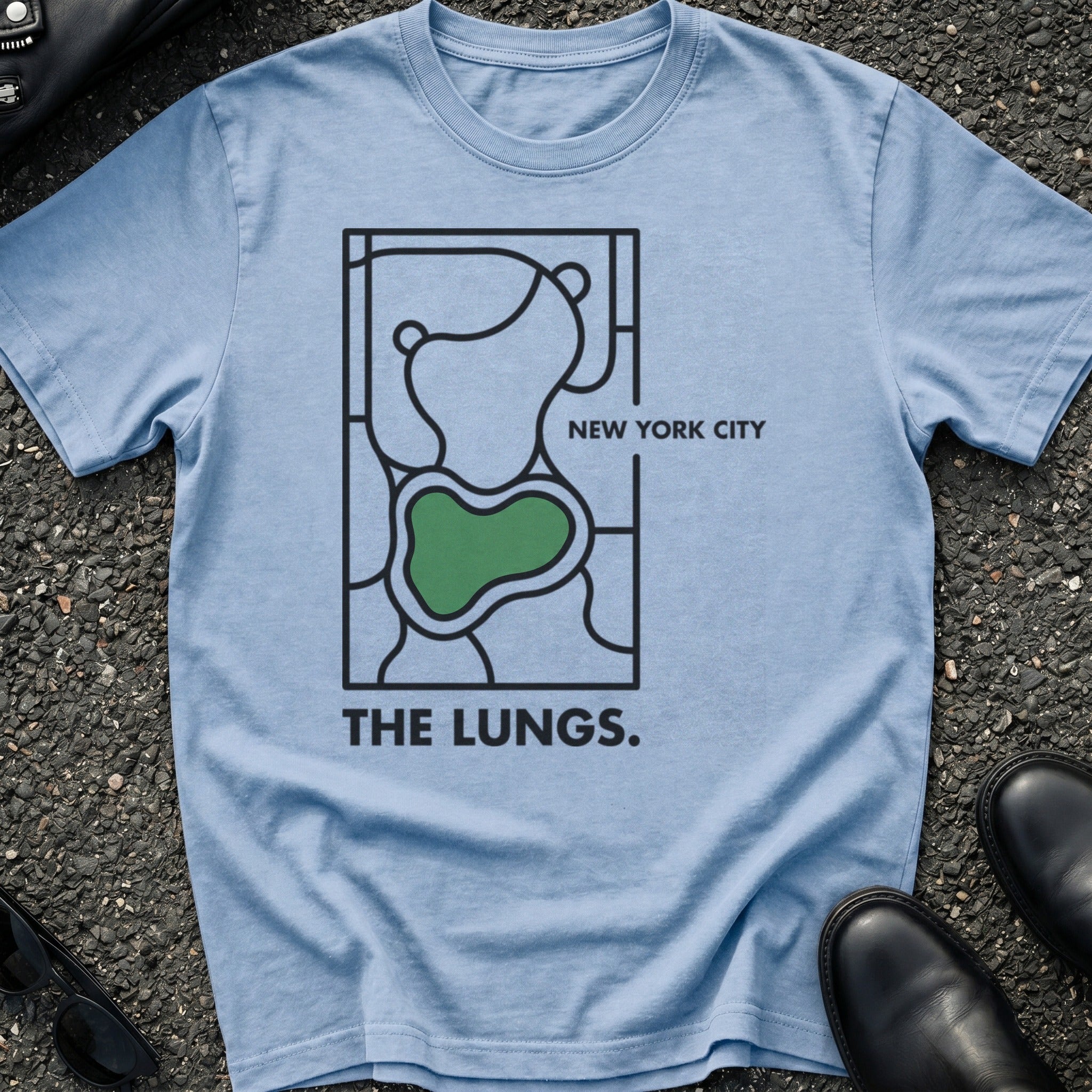 Central Park Map T-Shirt