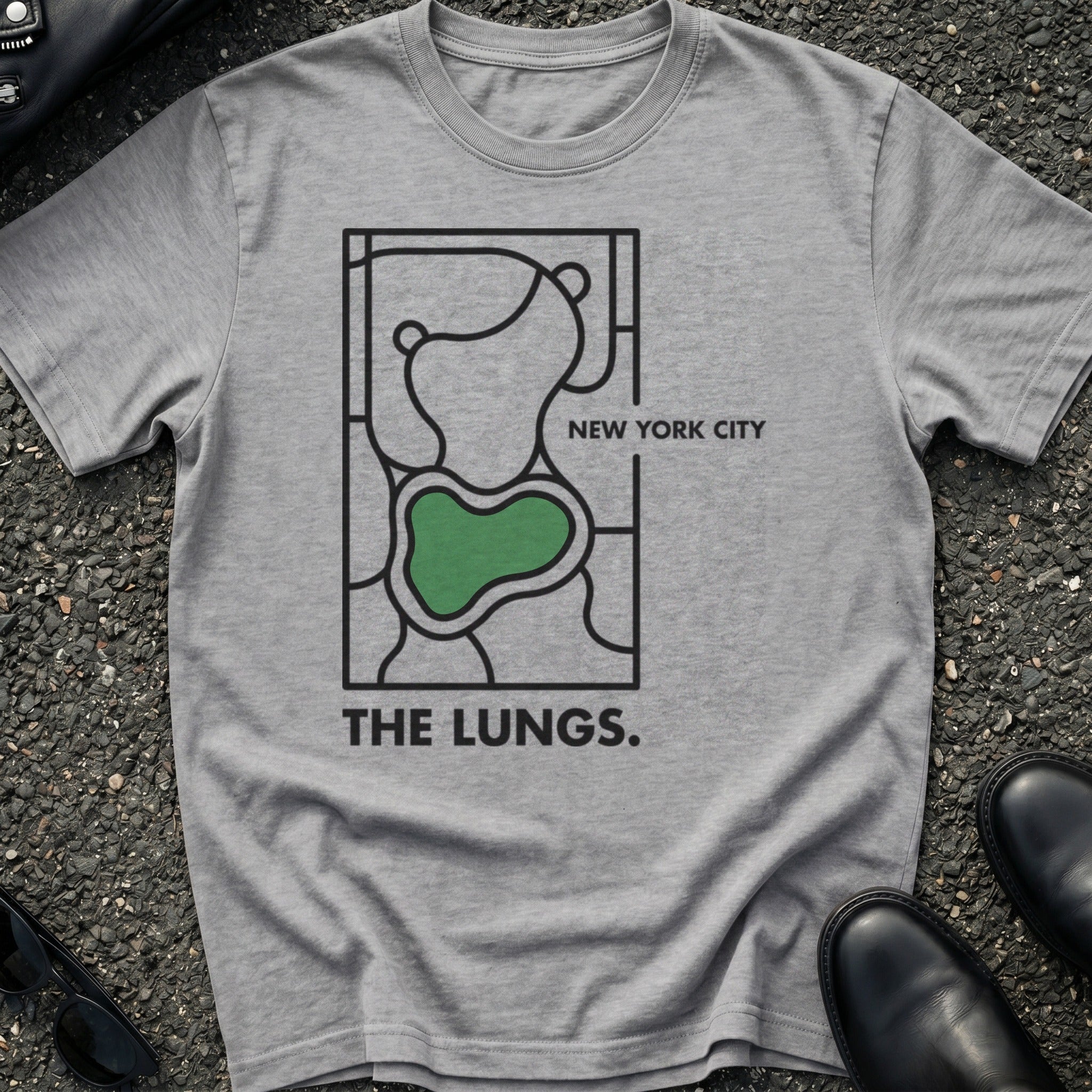 Central Park Map T-Shirt
