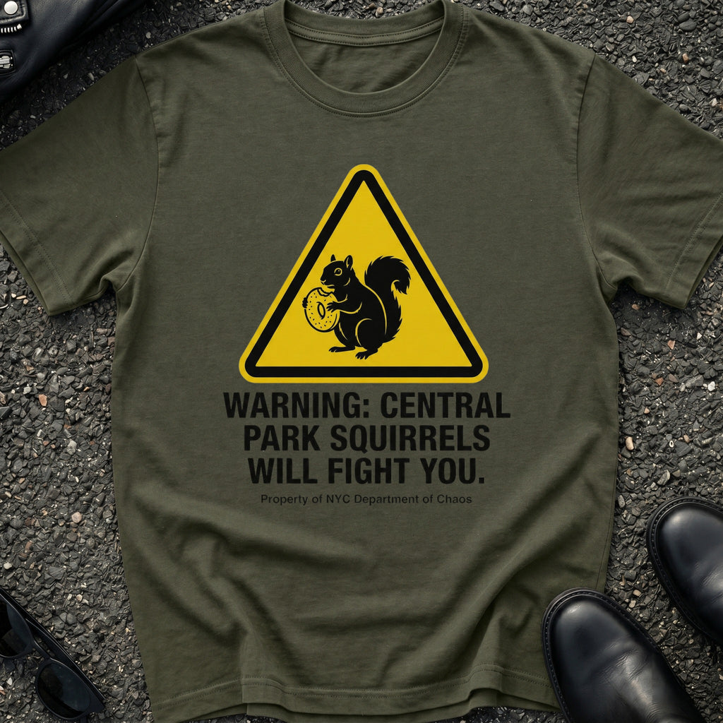 Central Park Squirrels Will Fight You T-Shirt