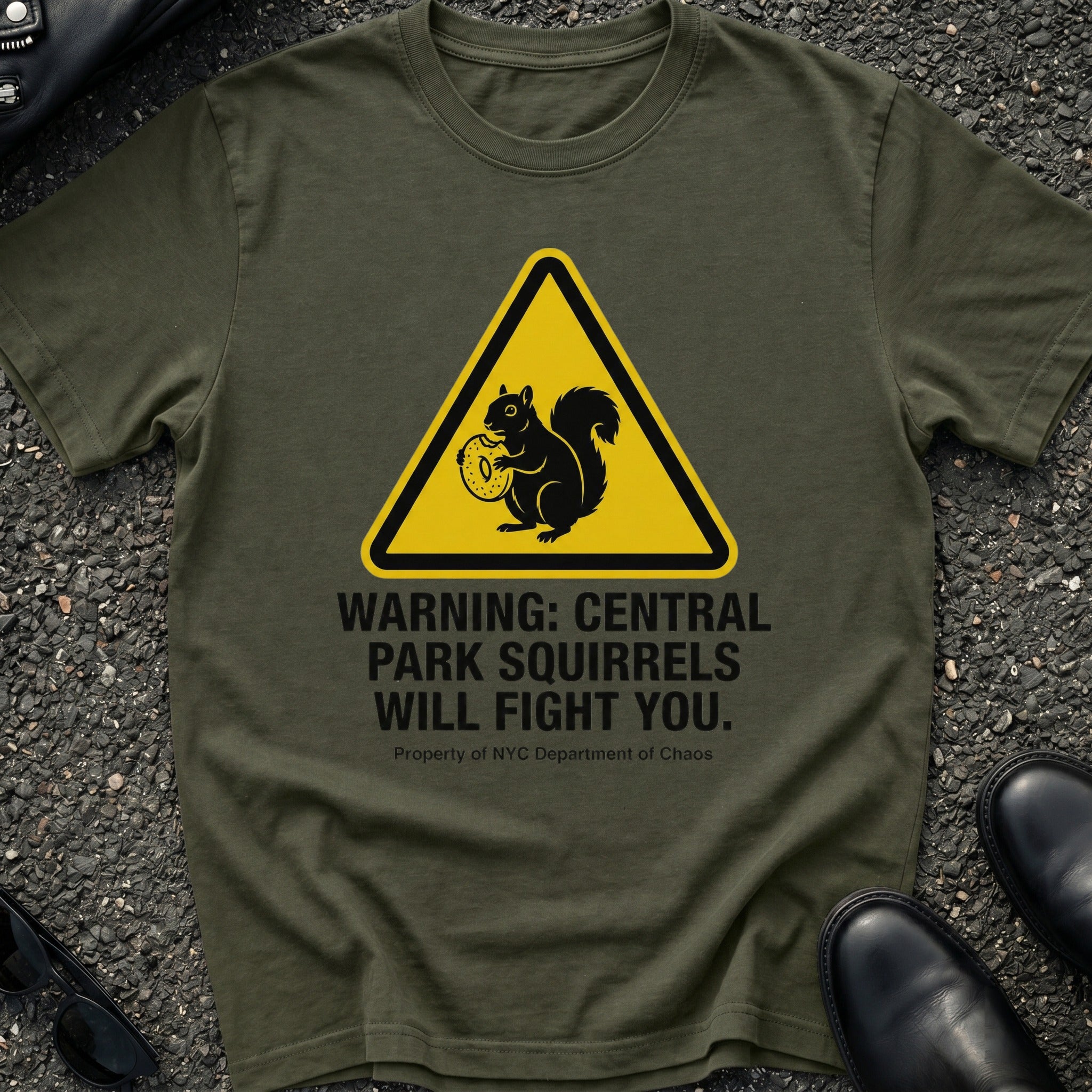 Central Park Squirrels Will Fight You T-Shirt