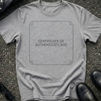 Certificate Of Authenticity NYC T-Shirt