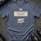 Certificate Of Concrete Endurance T-Shirt