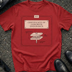 Certificate Of Concrete Endurance T-Shirt