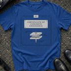 Certificate Of Concrete Endurance T-Shirt