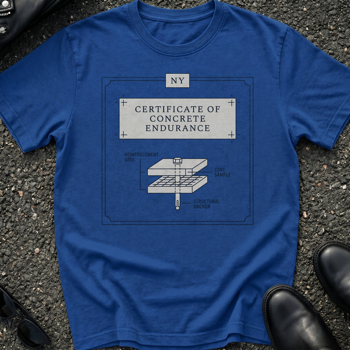 Certificate Of Concrete Endurance T-Shirt