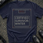 Certified Survivor Winter Badge T-Shirt