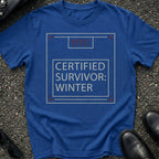 Certified Survivor Winter Badge T-Shirt
