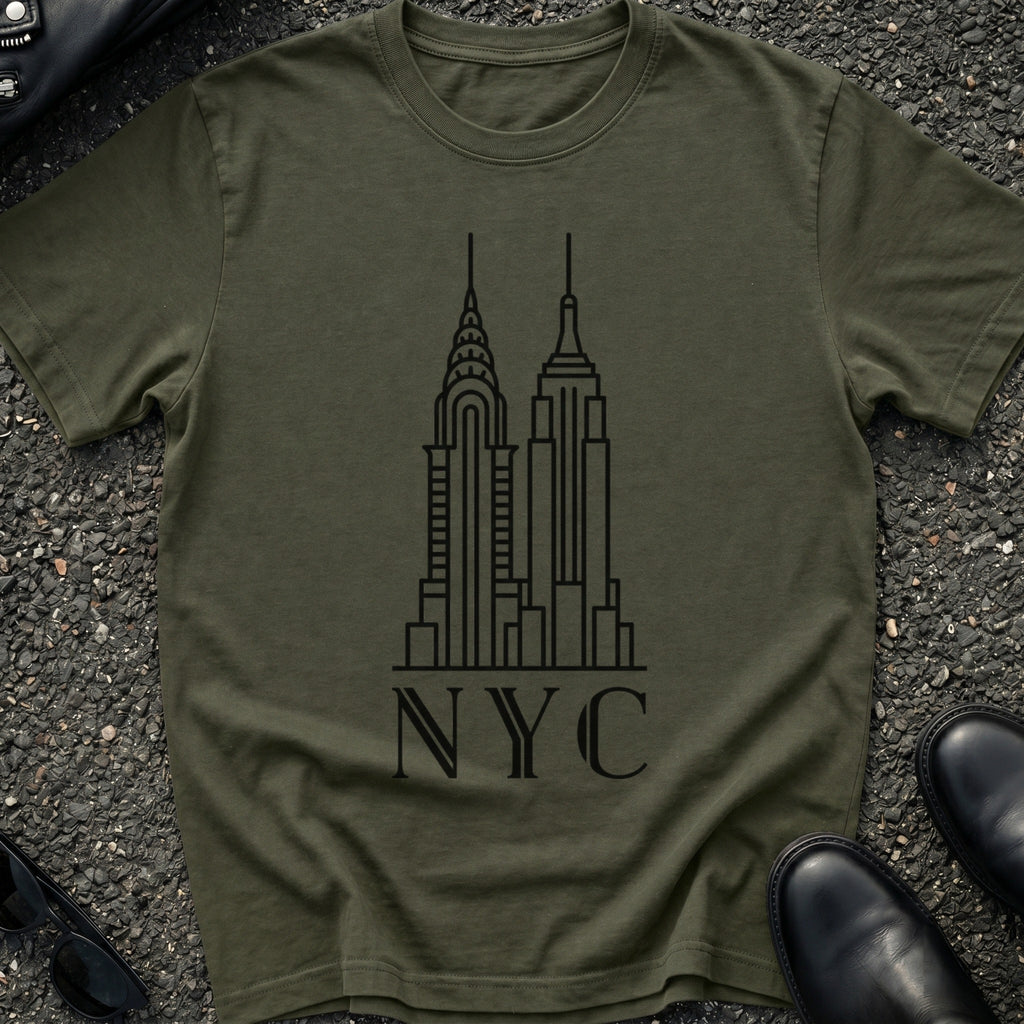 Chrysler and Empire State Building T-Shirt
