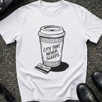 City Never Sleeps Coffee T-shirt