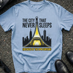 City That Never Sleeps 8pm Curtain T-Shirt