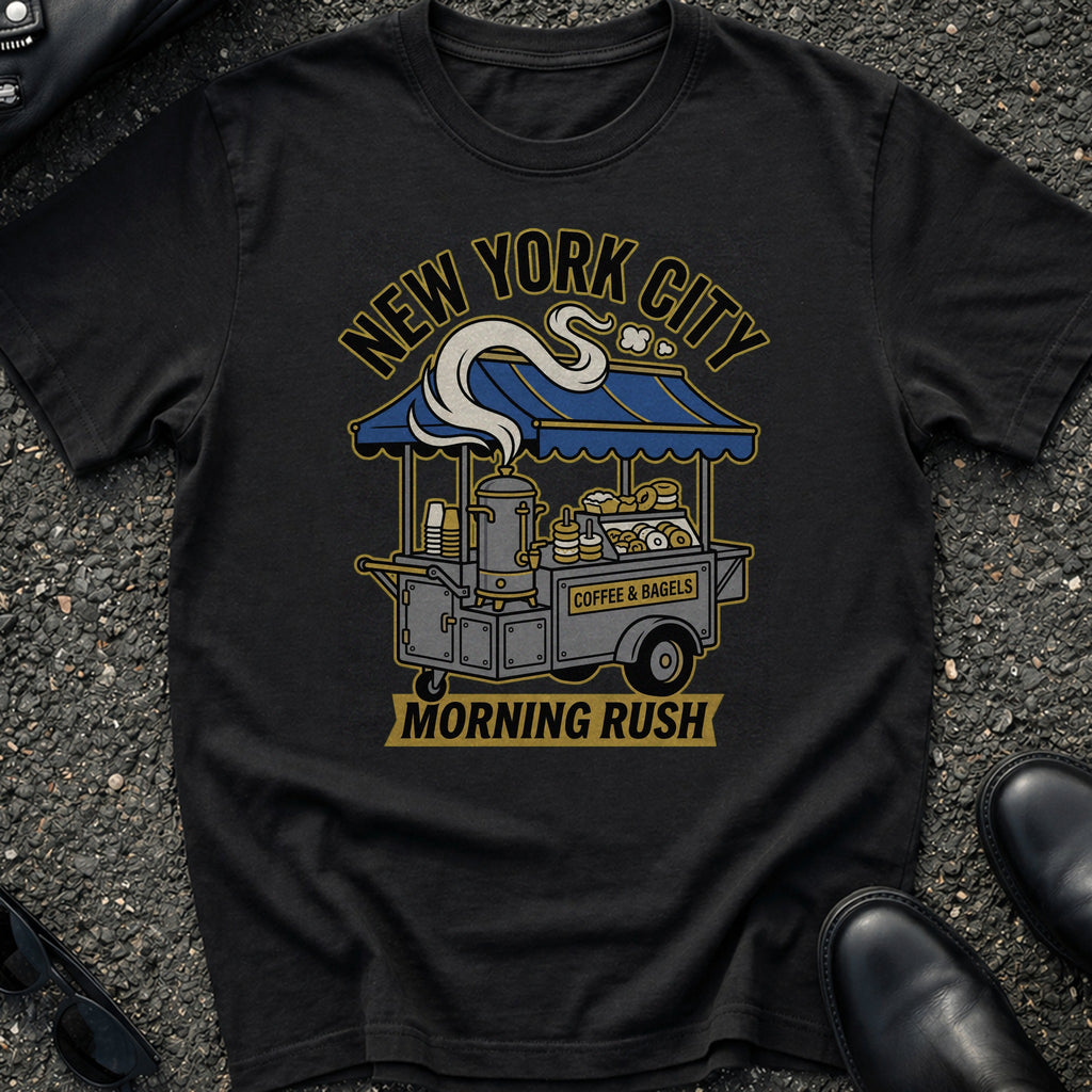 Coffee Cart Morning T-Shirt