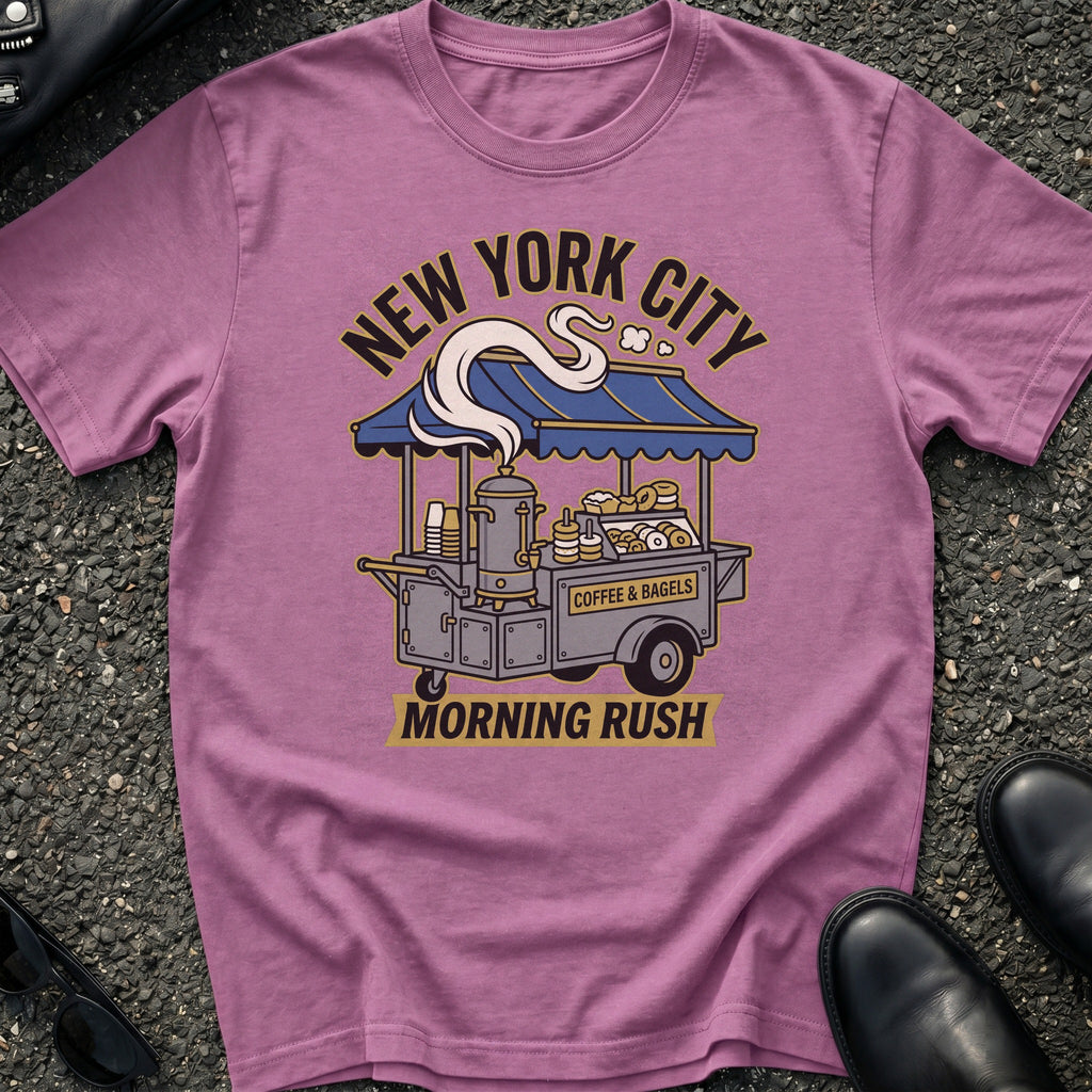 Coffee Cart Morning T-Shirt