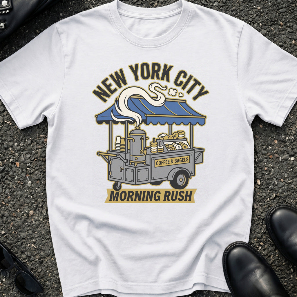 Coffee Cart Morning T-Shirt
