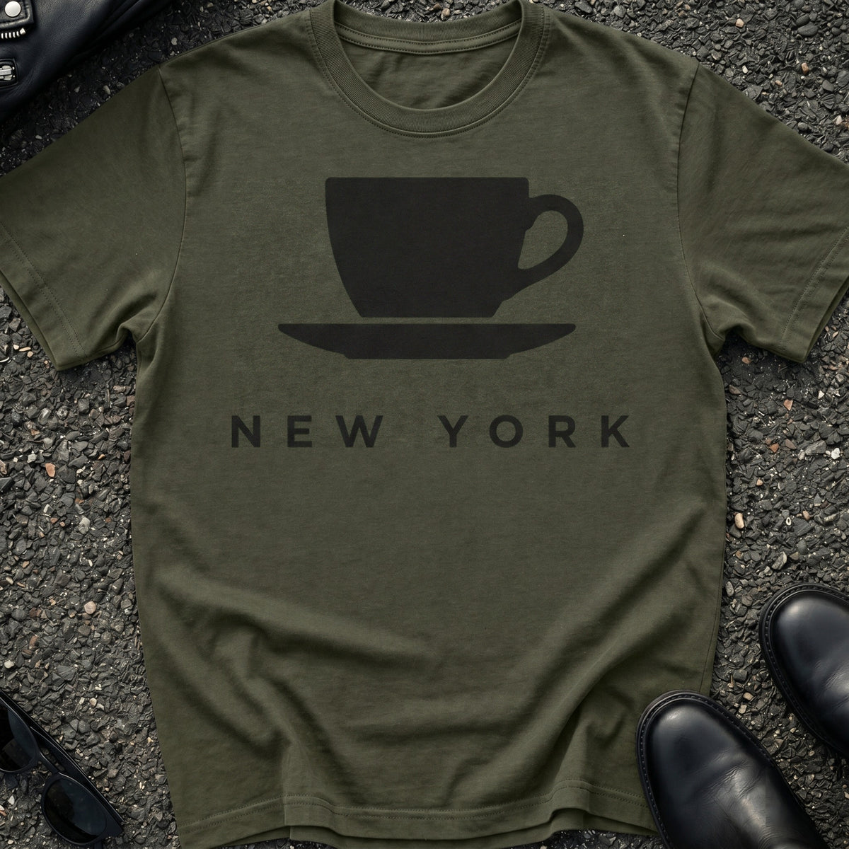 Coffee Cup Silhouette T-Shirt