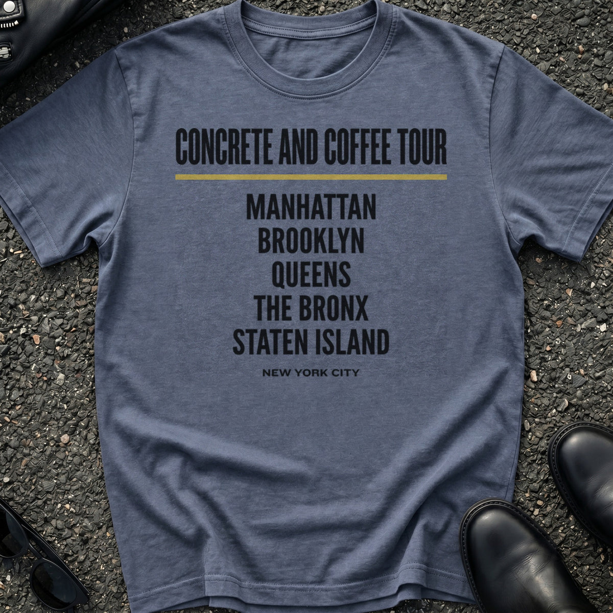 Concrete And Coffee Tour T-Shirt