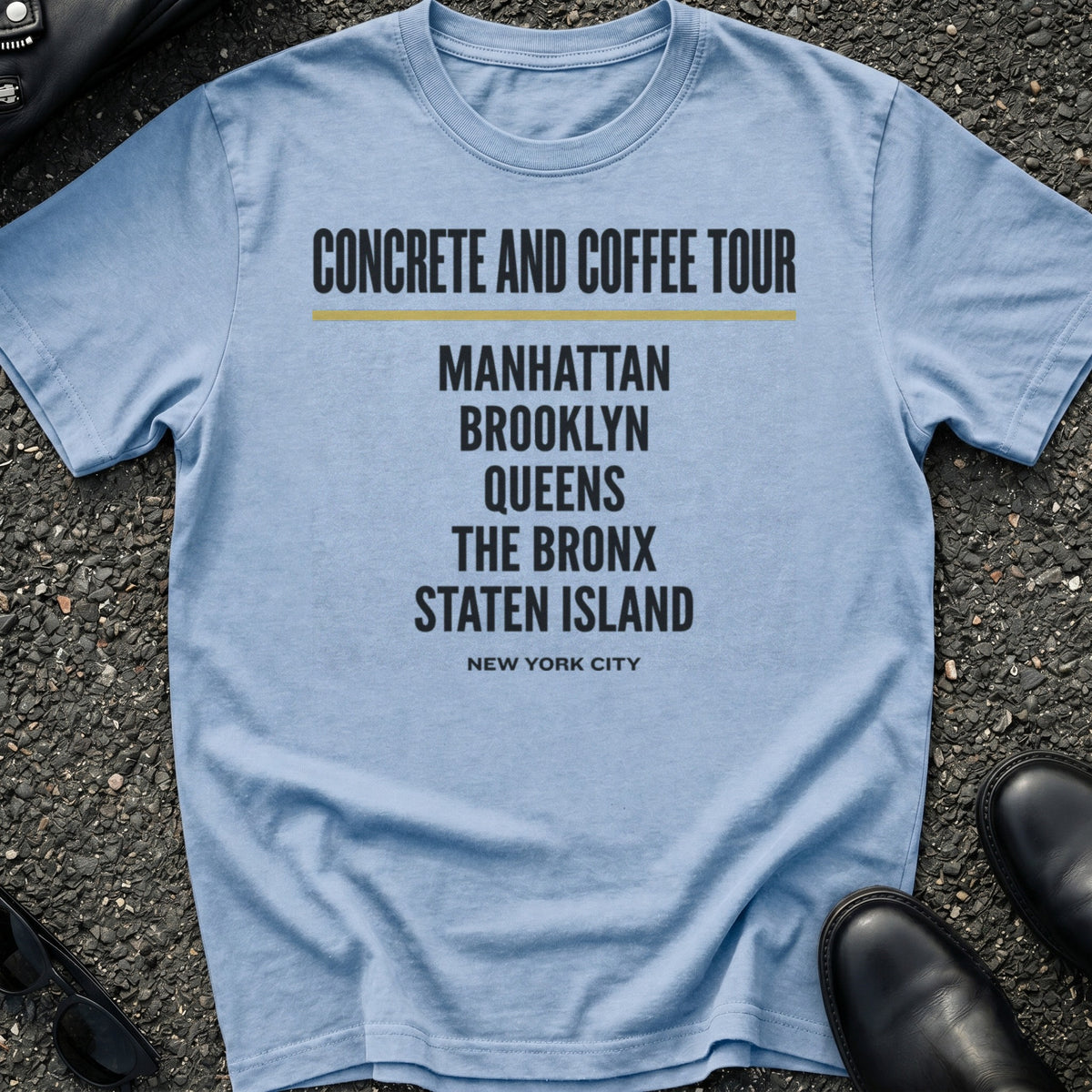 Concrete And Coffee Tour T-Shirt