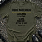 Concrete And Coffee Tour T-Shirt