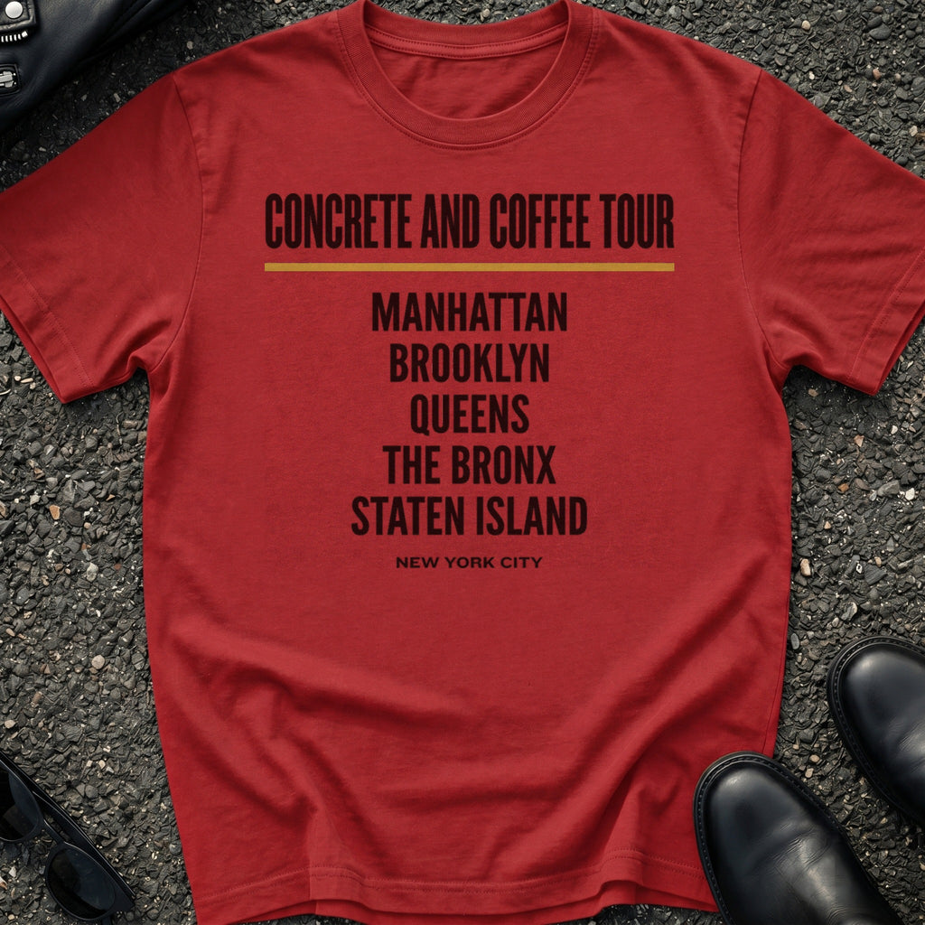 Concrete And Coffee Tour T-Shirt