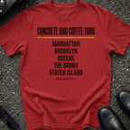 Concrete And Coffee Tour T-Shirt