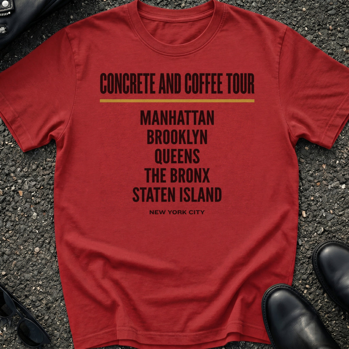 Concrete And Coffee Tour T-Shirt