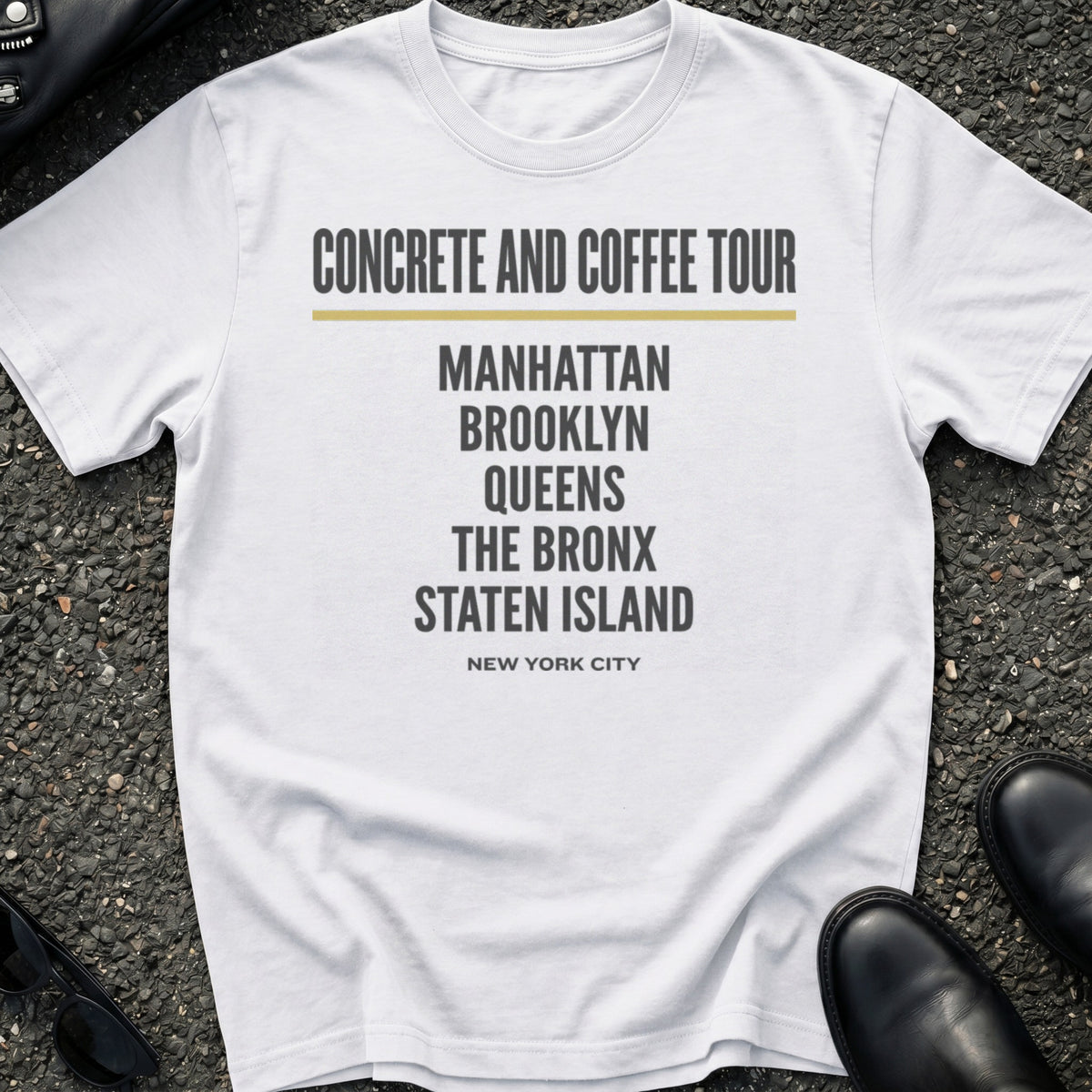 Concrete And Coffee Tour T-Shirt