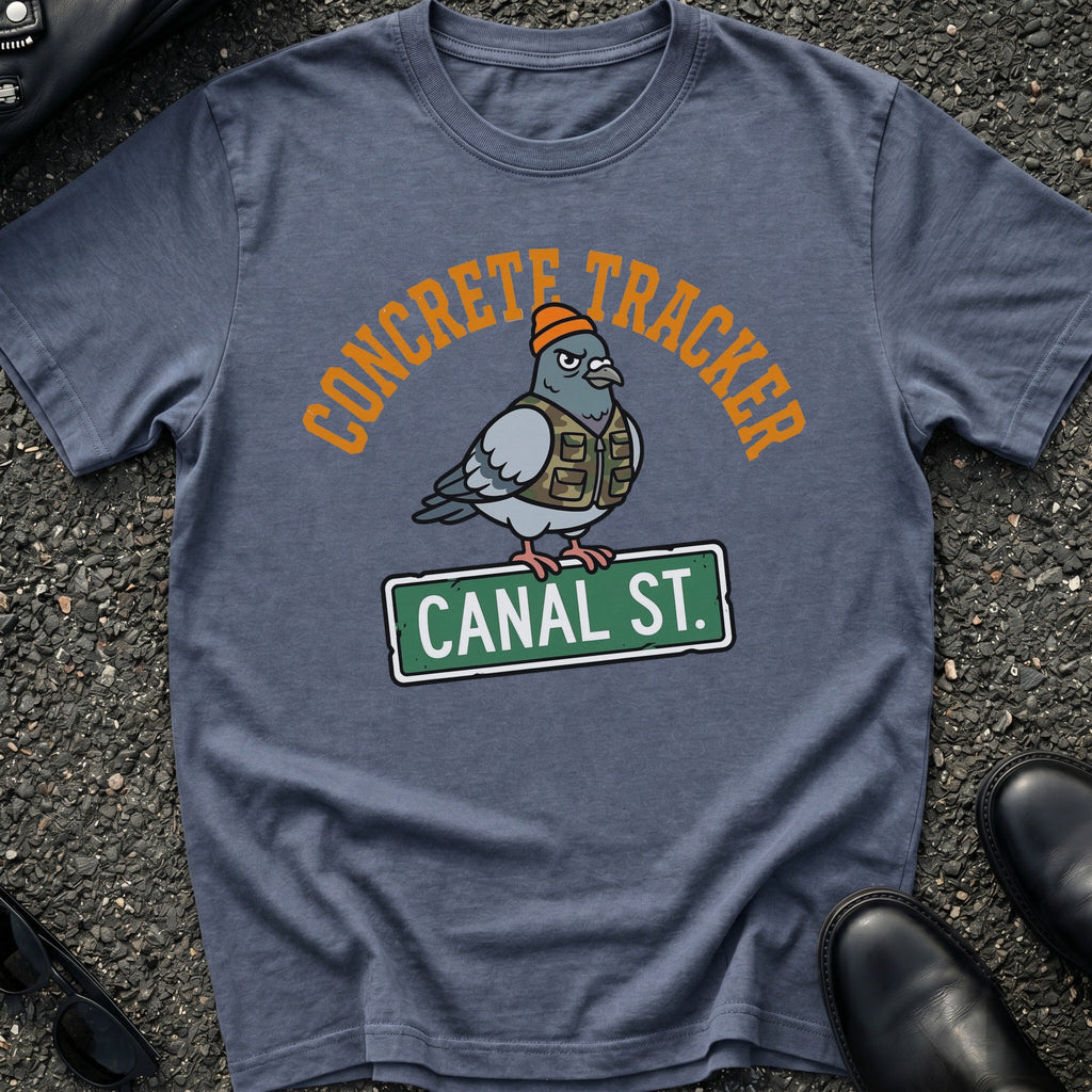 Concrete Tracker Pigeon T-Shirt
