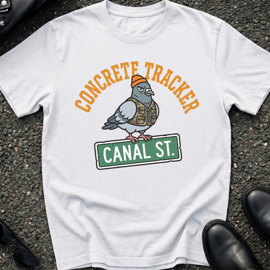 Concrete Tracker Pigeon T-Shirt