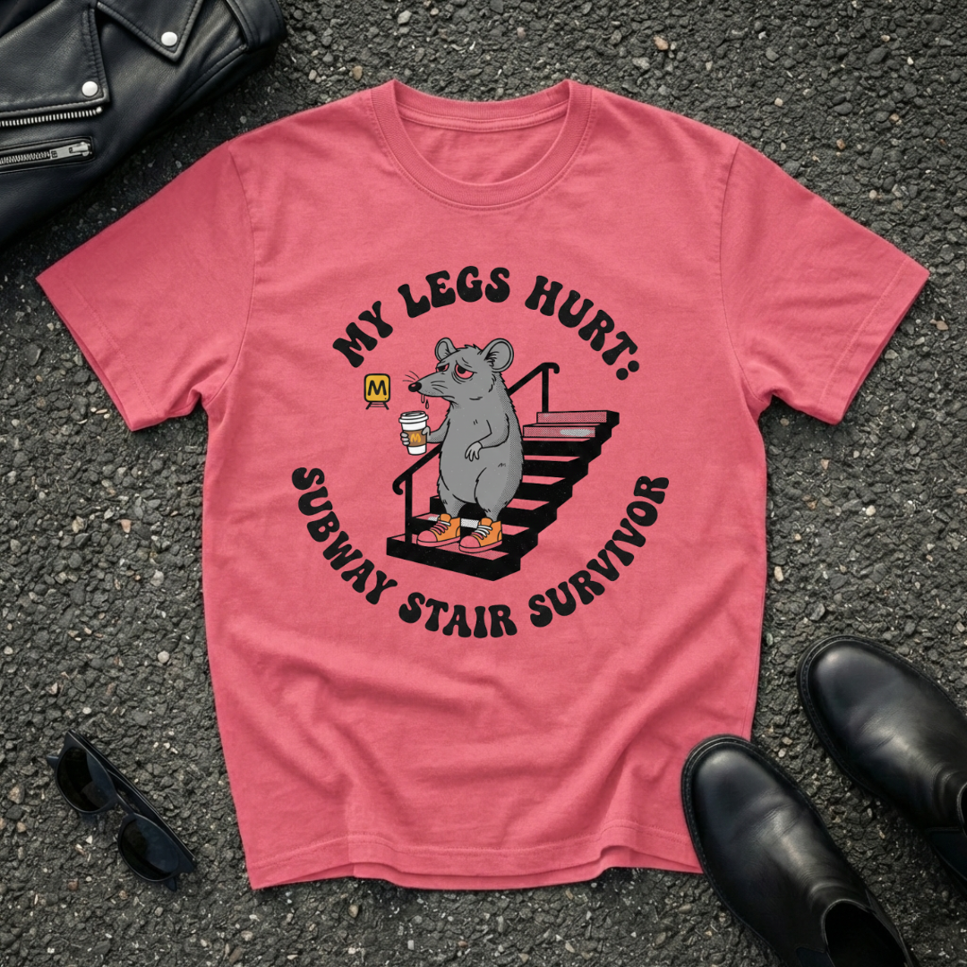 Subway Stair Survivor T-Shirt