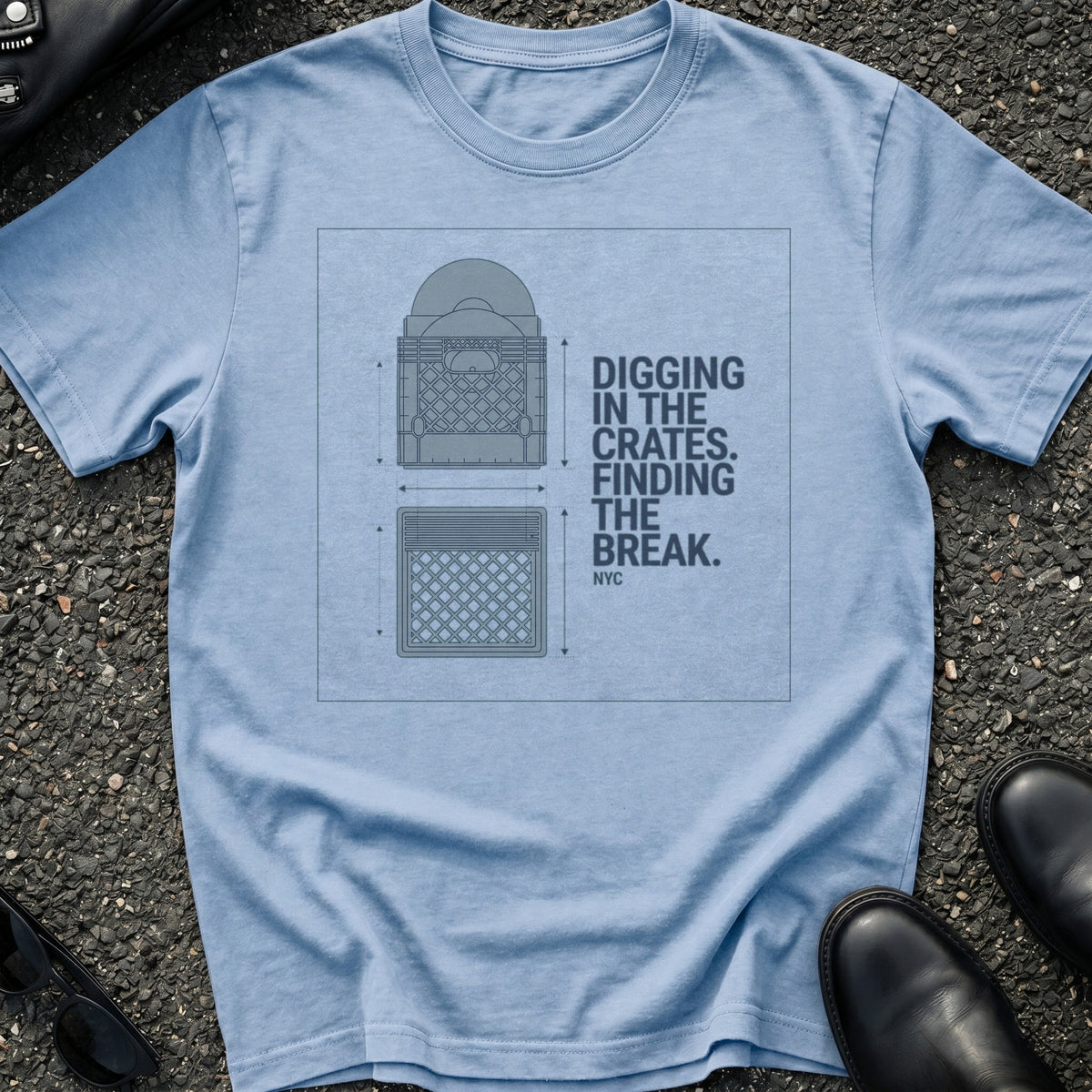 Digging Crates T-Shirt