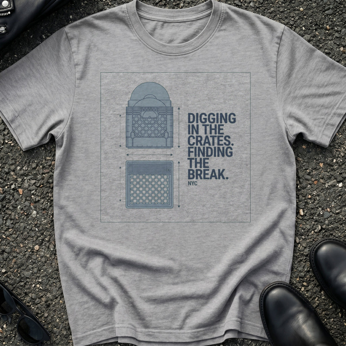 Digging Crates T-Shirt