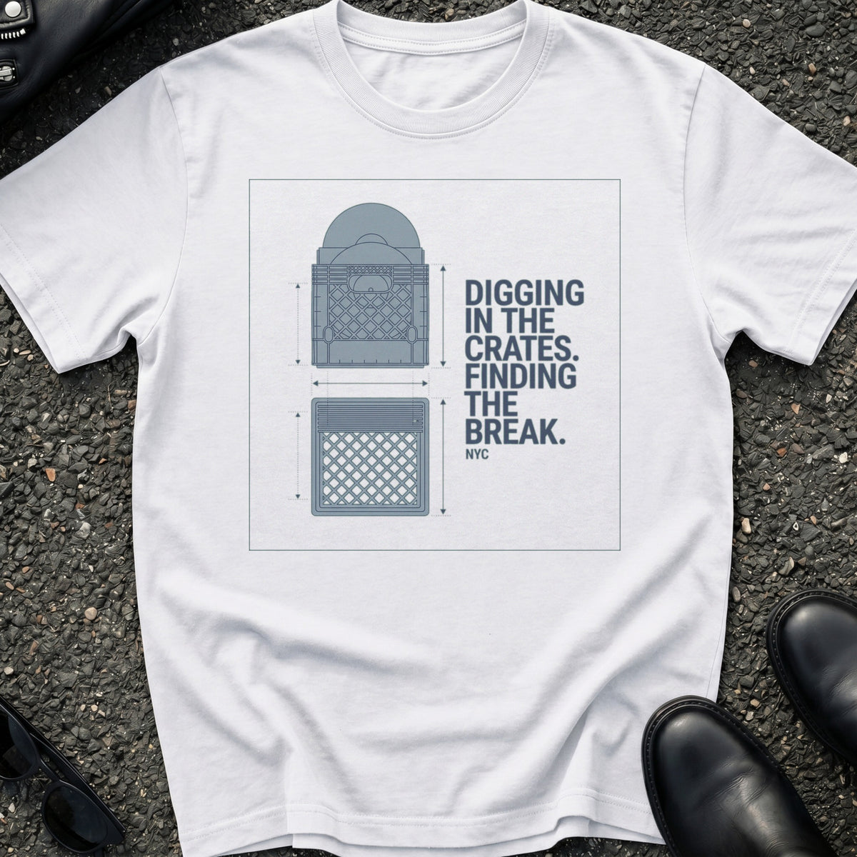 Digging Crates T-Shirt