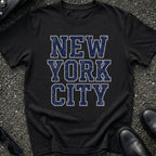 Distressed NYC University T-Shirt